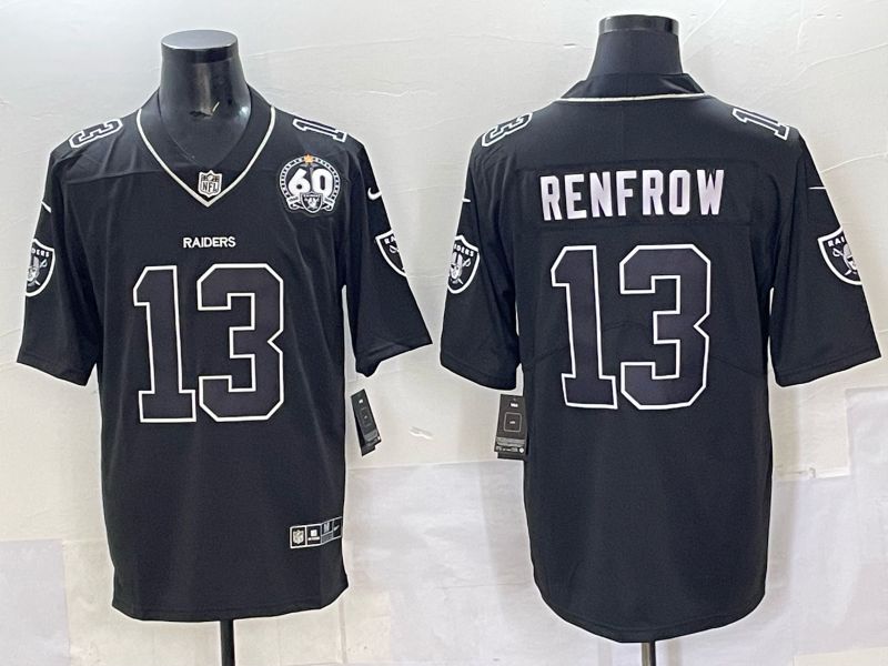 Men Oakland Raiders #13 Renfrow Black Nike 2025 Limited NFL Jersey 002->oakland raiders->NFL Jersey